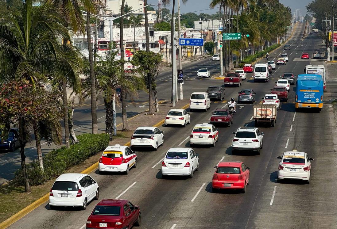 Estas son las calles donde hay más accidentes en Veracruz y Boca del Río 