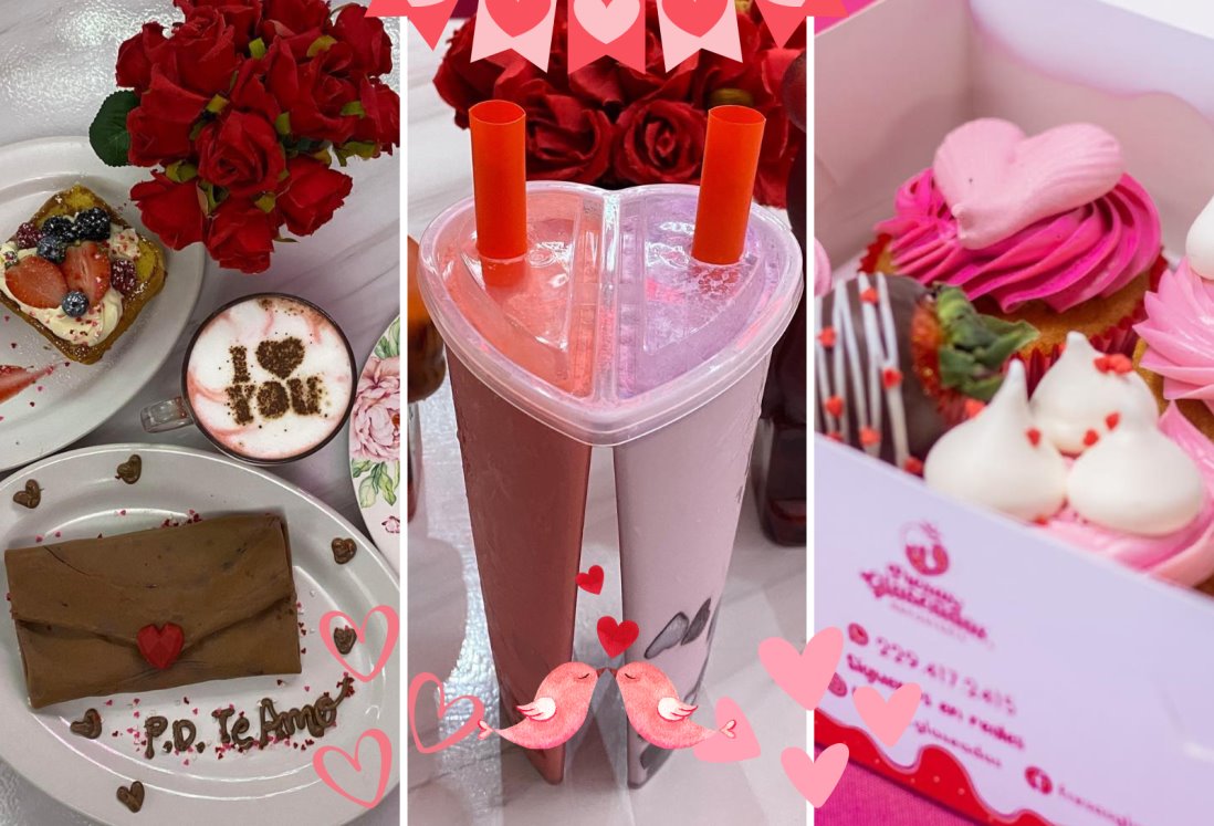 5 pastelerías en Veracruz para comprar tus postres por San Valentín