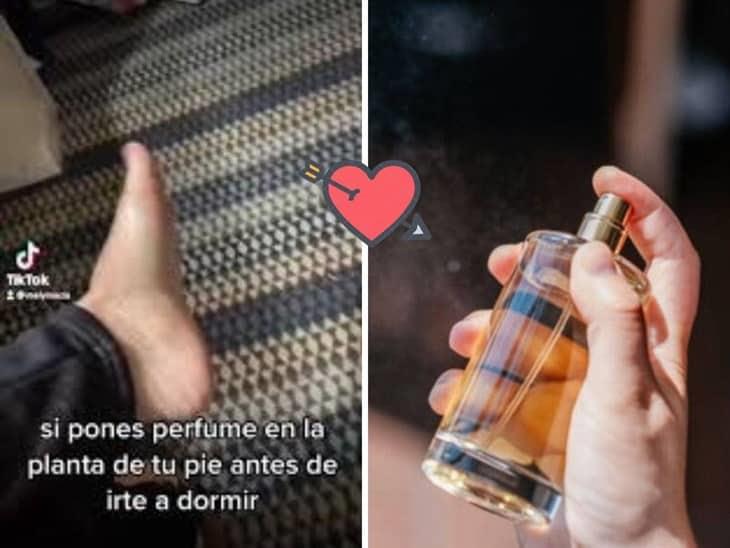 Perfume en el pie: ¿funciona este ritual de TikTok para atraer el amor? (+ Video)