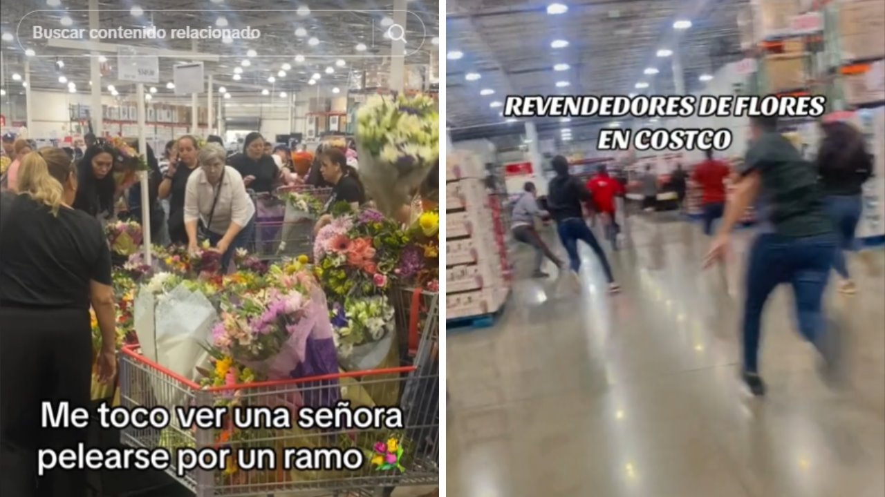 Nenis de Costco ahora revenden flores; se viraliza pelea en redes