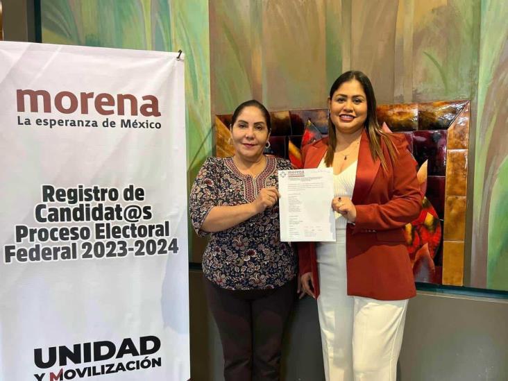 Claudia Tello y Raquel Bonilla irán en la segunda fórmula de Morena al Senado por Veracruz