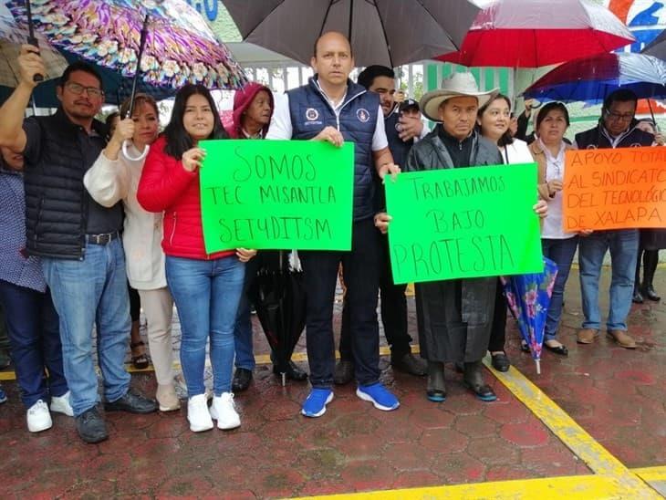 Sindicato del Tecnológico de Misantla expresa apoyo a trabajadores del ITSX