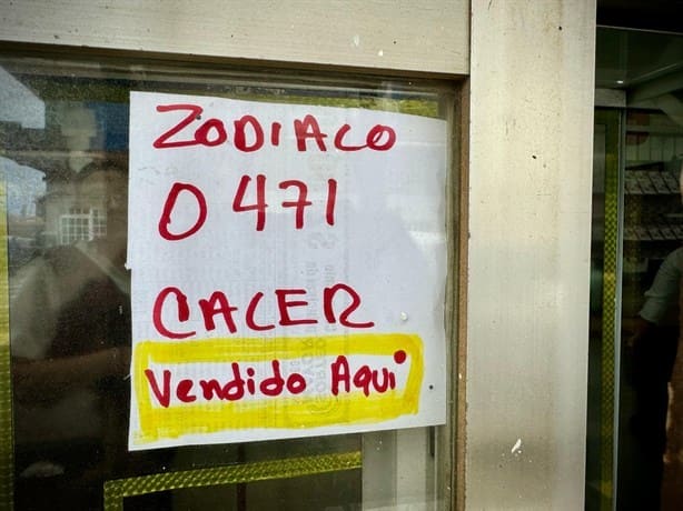En este puesto se vendió el billete ganador de la Lotería en Veracruz