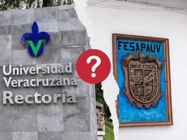 ¿Rompen diálogo el Fesapauv y la UV? Esto sabemos