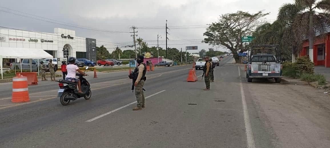 Tras hechos violentos, refuerzan seguridad en zona norte de Veracruz