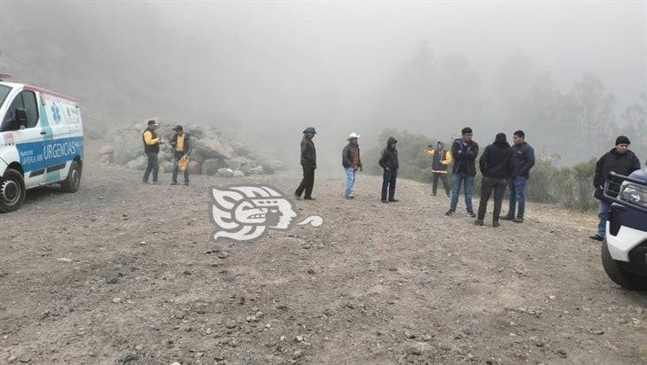 Tras dos meses, localizan restos de alpinista extranjero en el Pico de Orizaba