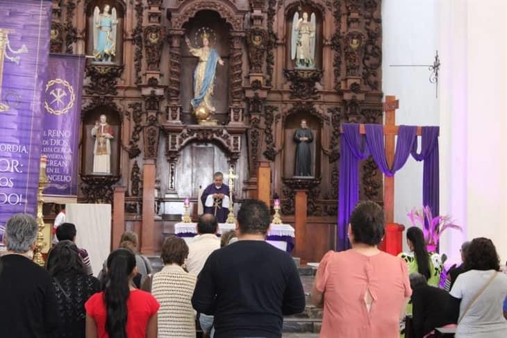 En Misantla, católicos inician la cuaresma con el Miércoles de Ceniza 