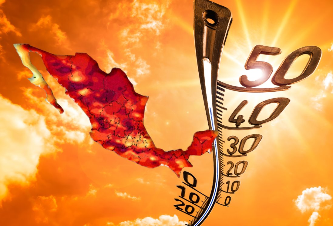 ¿Cuántas olas de calor afectarán a México en este 2024?