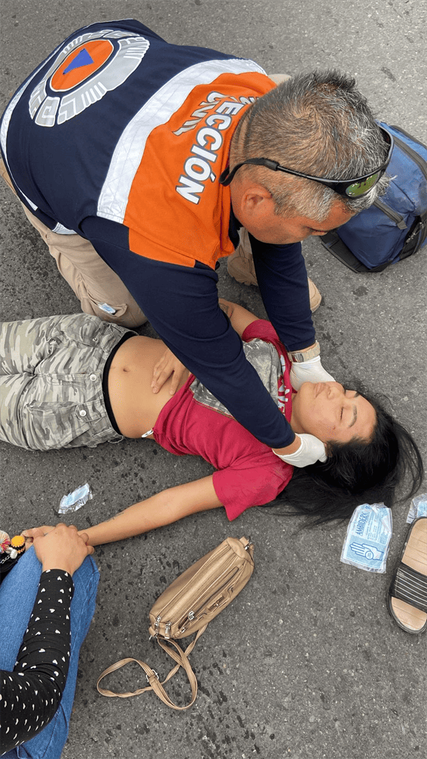 Atropellan a joven mujer en carretera estatal Veracruz-El Tejar de Medellín de Bravo