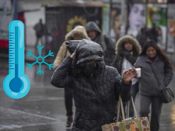 ¡Atento! Pronostican lluvias y frío en estos estados de México