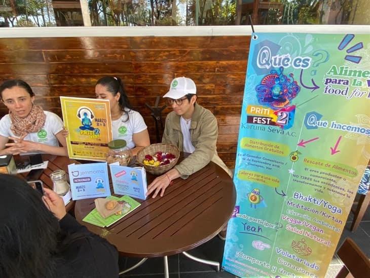 Asociación civil presenta festival con causa para donación de alimentos en Xalapa 