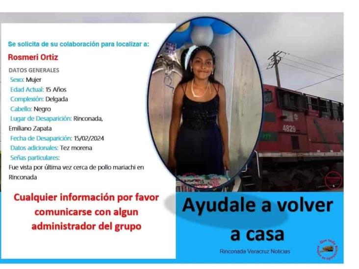 Adolescente de 15 años es reportada como desaparecida en Rinconada