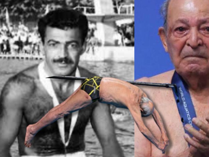 ¿Quién es Tagui Askari el Clavadista de 100 años que obtuvo oro en Doha 2024?