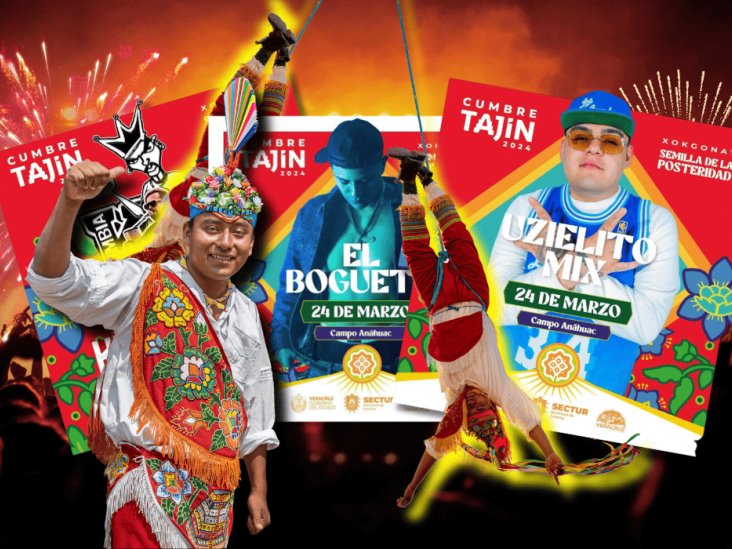 ¡Gran cierre de Cumbre Tajín 2024! Bogueto, Cumbia Kings y Uzielito Mix