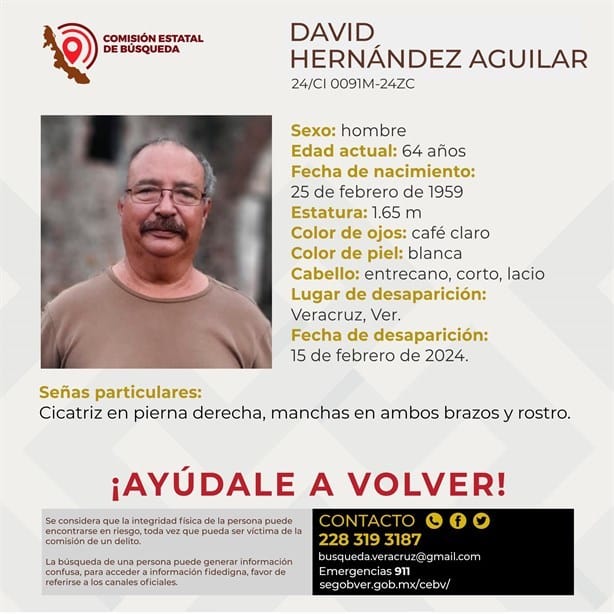 Buscan a tres hombres que desaparecieron en la ciudad de Veracruz