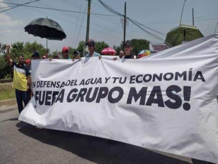 Anuncian marcha en puerto de Veracruz para exigir el acceso al agua