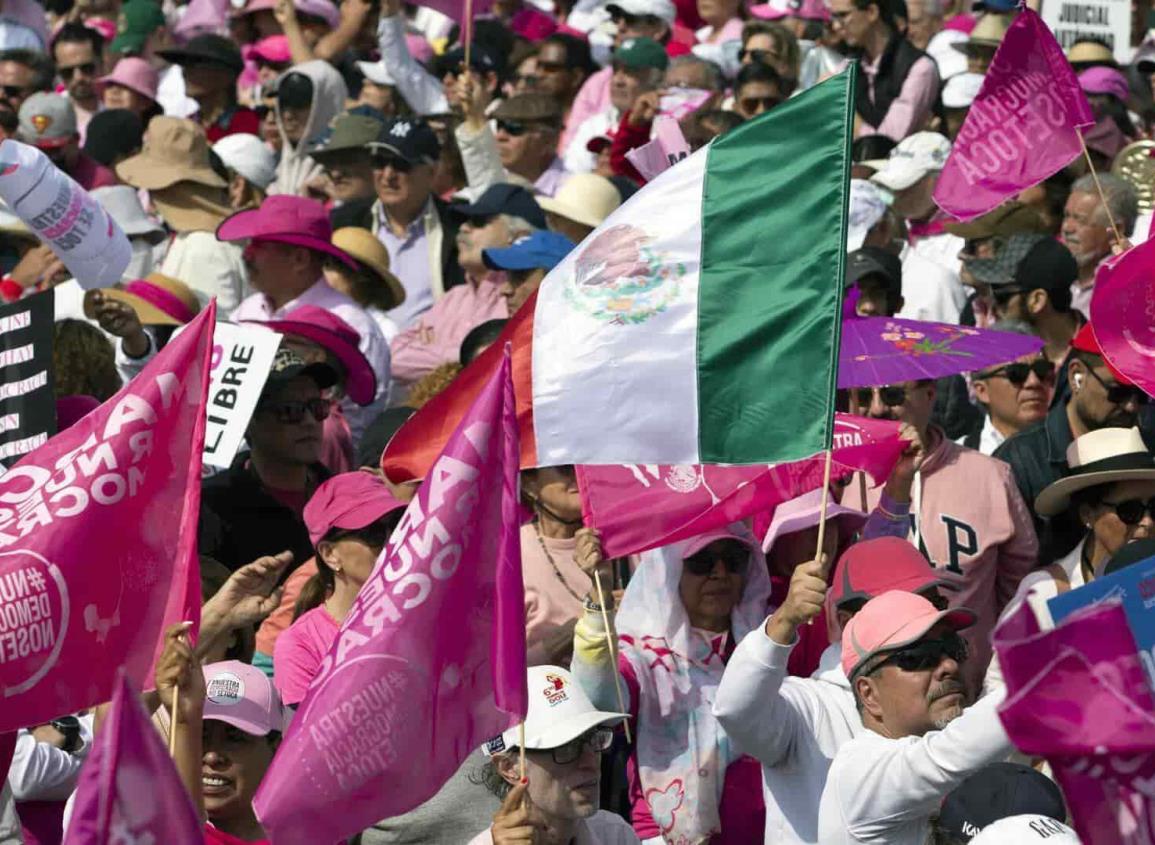 La Marcha por Nuestra Democracia con abierto sentido electoral