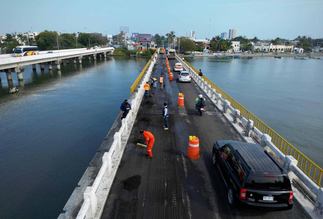 A esta hora iniciará la rehabilitación del puente en Boca del Río este lunes