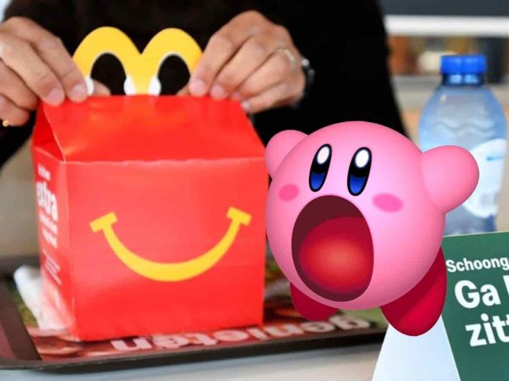 McDonalds sorprende con Cajita Feliz de Kirby; aunque hay un problema