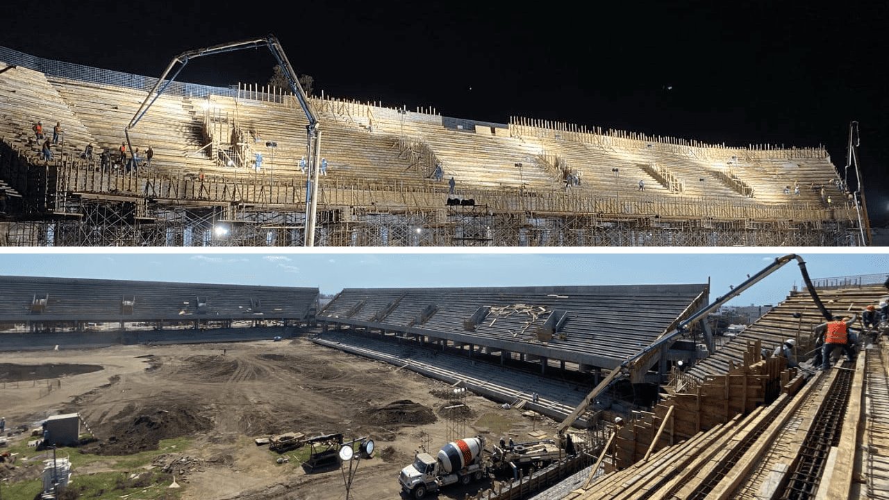Este es el último avance en la remodelación del Estadio Luis Pirata Fuente