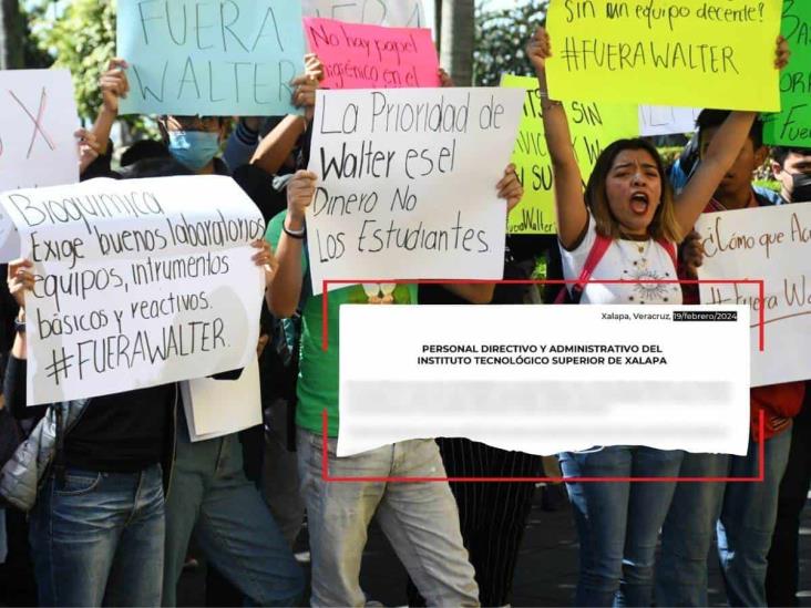 Tecnológico de Xalapa emite mensaje tras manifestación de alumnos