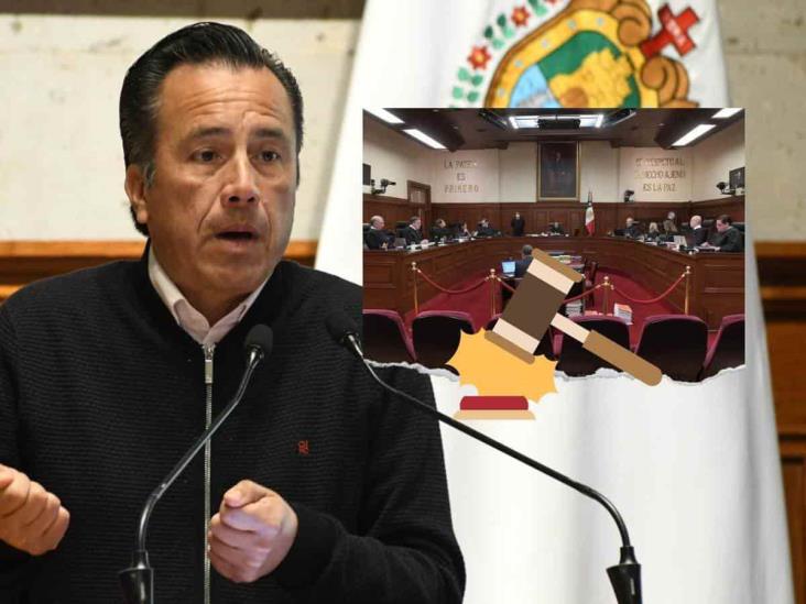 Gobernador de Veracruz se suma a posible juicio político a ministros de la SCJN