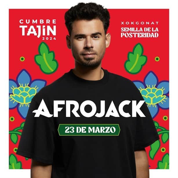 DJ Afrojack, último artista invitado a la Cumbre Tajín 2024