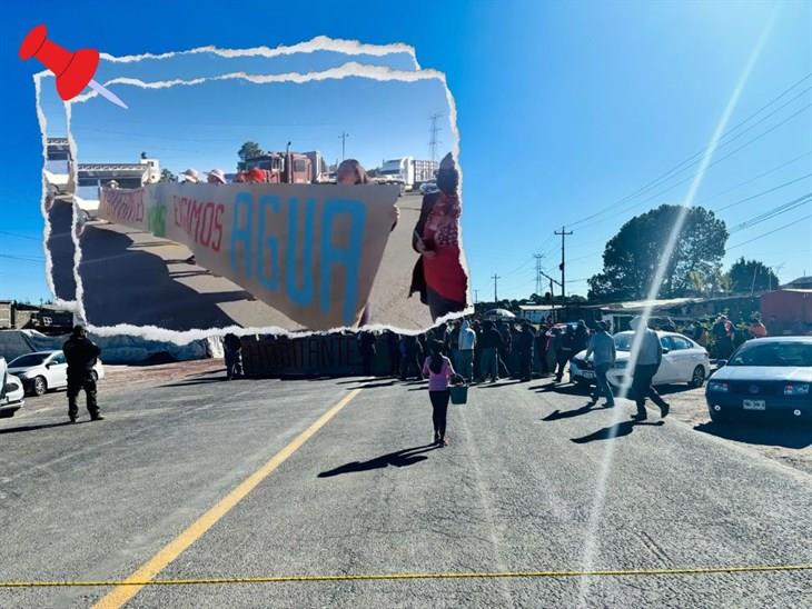 Esta es la carretera de Veracruz bloqueada este martes 20 de febrero