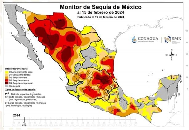 Aumentan municipios de Veracruz con sequía; estiaje apenas empieza