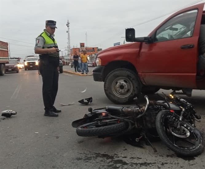 Se registra accidente vial en la carretera Amozoc-Nautla