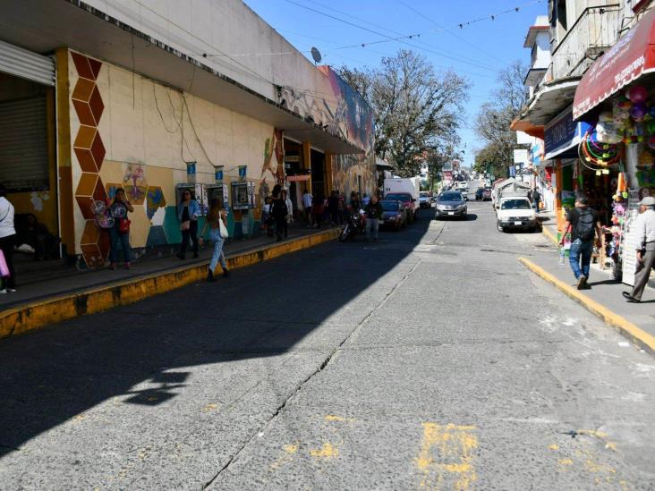 Obra en calle Lucio, en Centro de Xalapa, tardaría medio año: Ahued