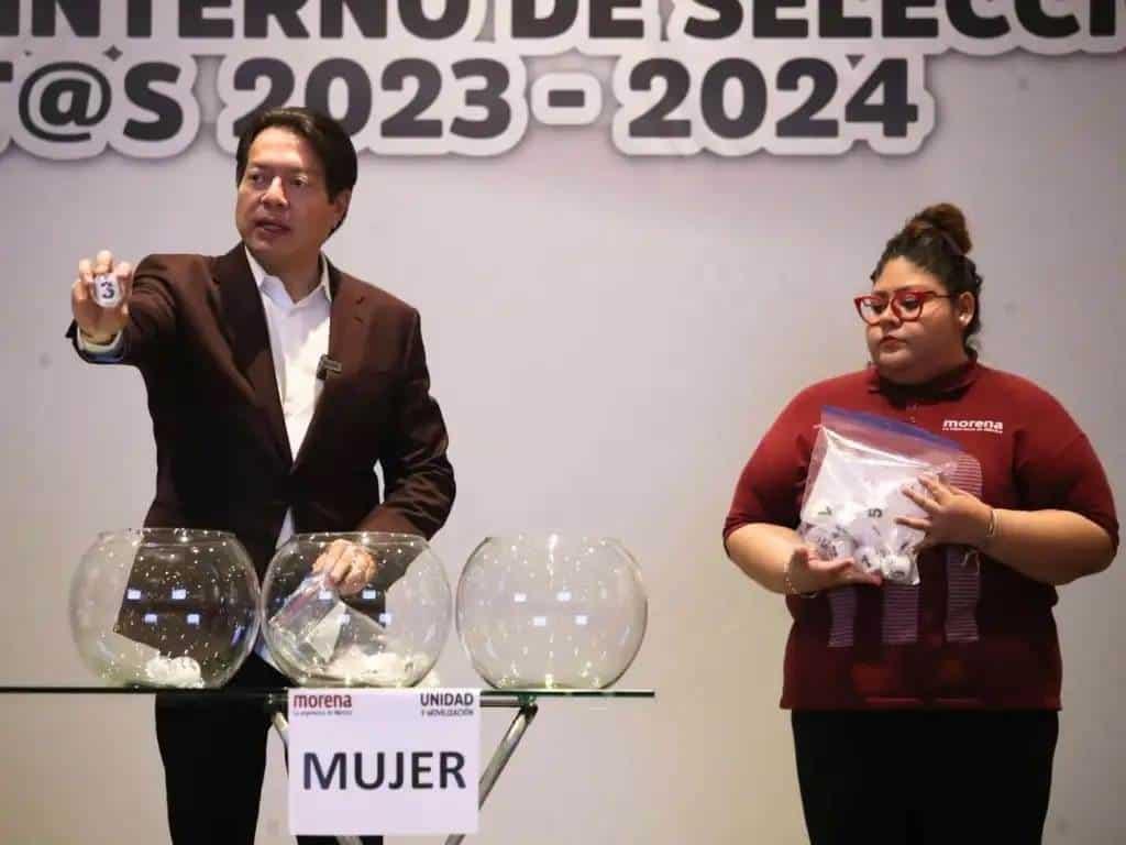 Morena sortea a sus candidatos “pluris” para diputados federales y senadores