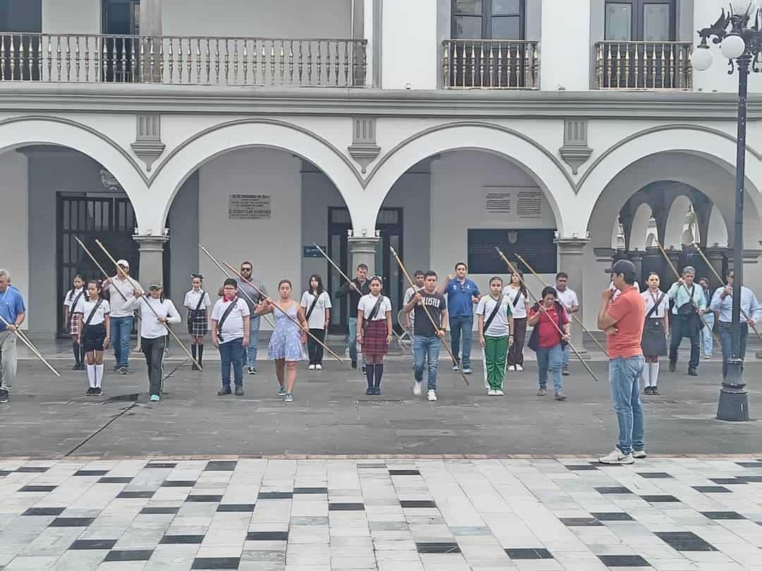 Así celebraran el Día de la Bandera en Veracruz