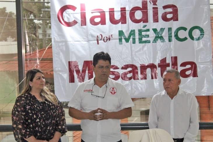 Inauguran la oficina del movimiento Claudia Por México en Misantla