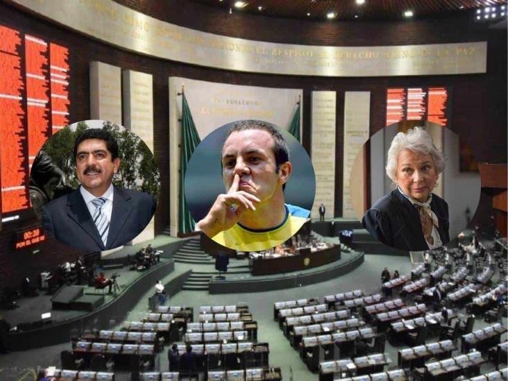 Manuel Espino, Cuauhtémoc Blanco y Olga Sánchez serán diputados federales