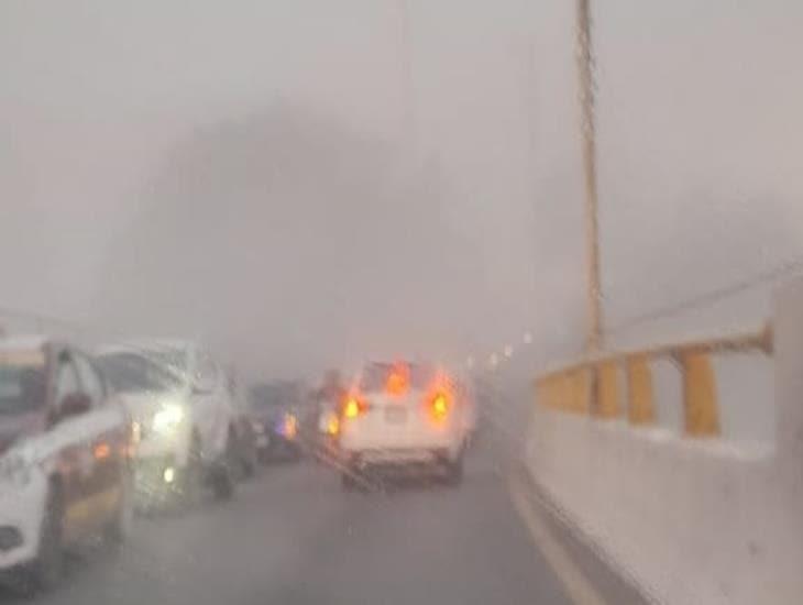 Intensa niebla sorprende a ciudadanos este jueves en Veracruz, Boca del Río y Medellín de Bravo
