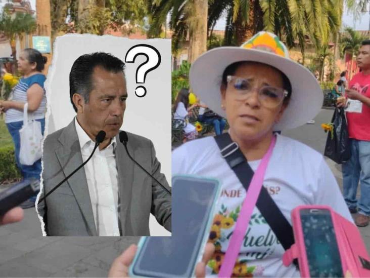 Gobernador de Veracruz ‘se olvidó’ de familias de personas desaparecidas