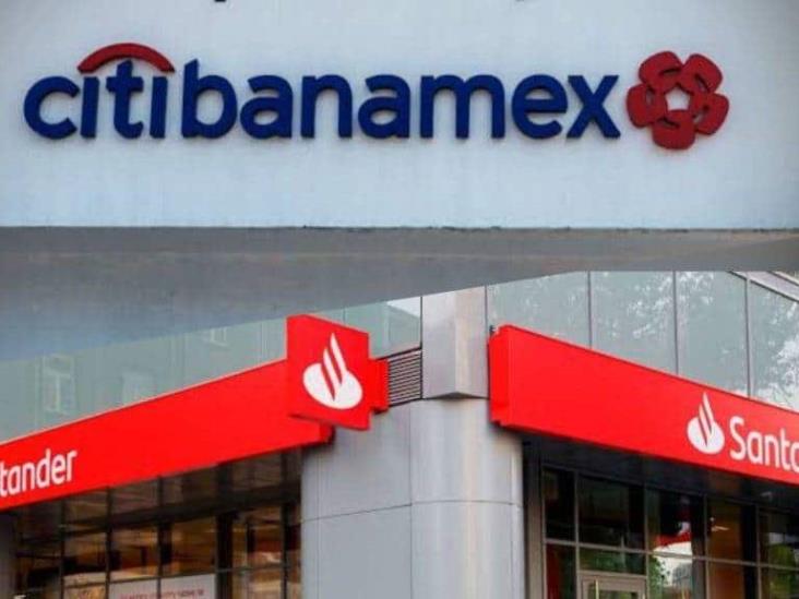 Estos usuarios deberán pagar comisión de 165 a 280 pesos a Banamex y Santander