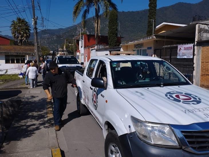 Se registra explosión e incendio al interior de un taller en Río Blanco