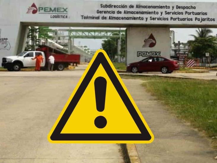 Flamazo en terminal de Pemex en Coatzacoalcos: seis heridos