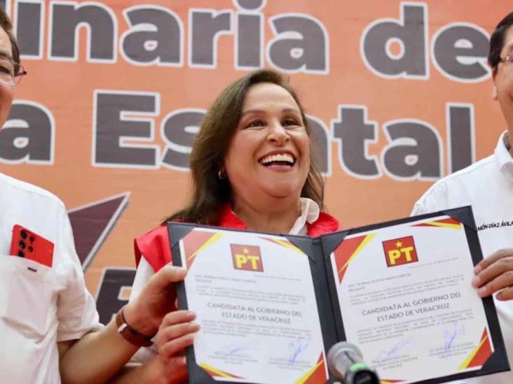 PT formaliza candidatura de Rocío Nahle a gubernatura de Veracruz