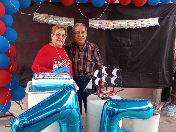 José Luis Peregrina Prieto celebra 75 años de feliz vida