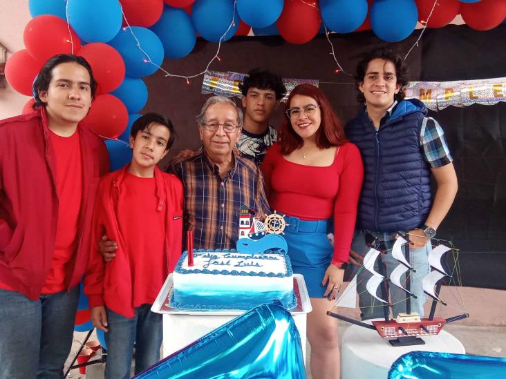 José Luis Peregrina Prieto celebra 75 años de feliz vida