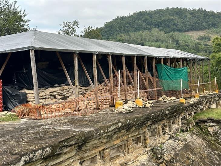 Pendiente restauración de daños  en área de “El Tajín” 