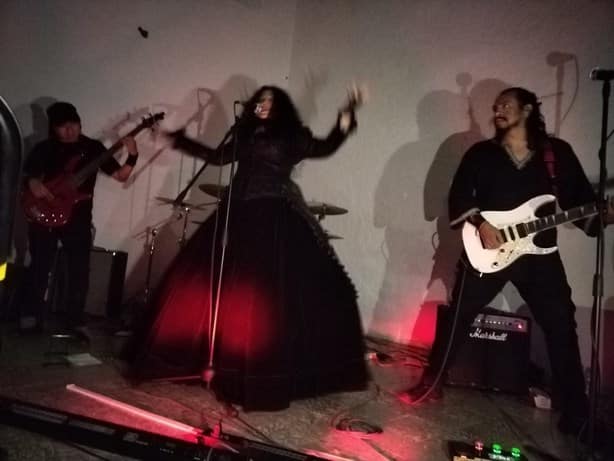 Metal Gótico resonó en Xalapa; Anabantha en concierto