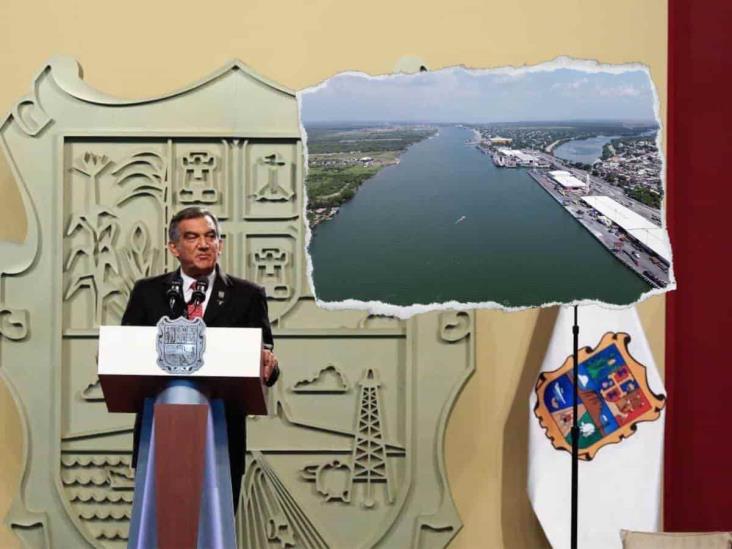 Agua del río Pánuco irá a Tamaulipas, confirma Américo Villarreal