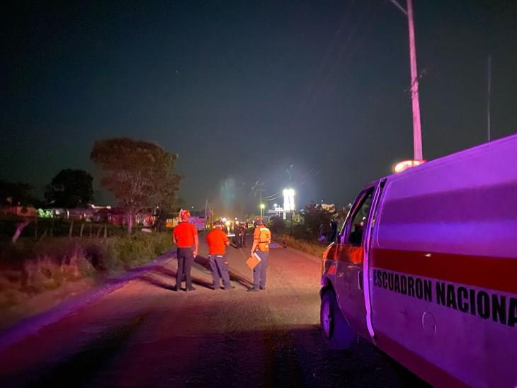 Hombre pierde la vida tras ser atropellado en Misantla; responsable huye