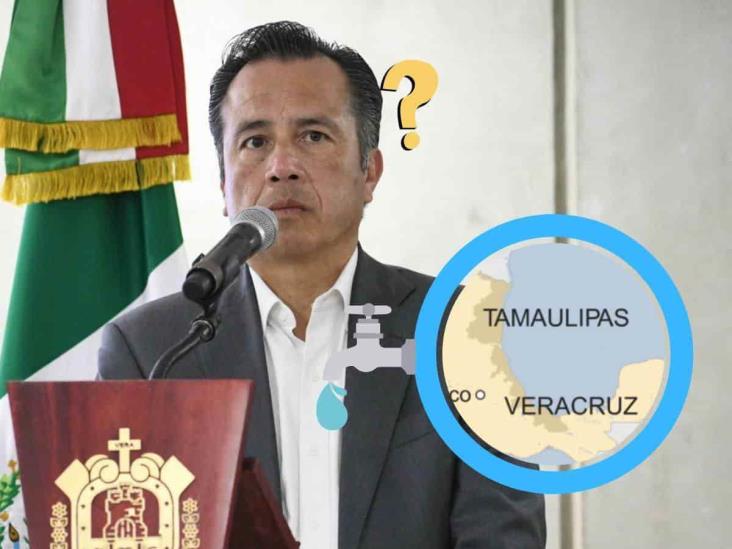¿No le avisaron? Gobernador de Veracruz dice desconocer proyecto de acueducto del Pánuco