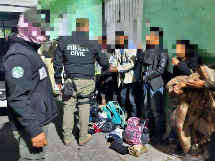 Aseguran a casi 100 migrantes en operativos en zona centro de Veracruz