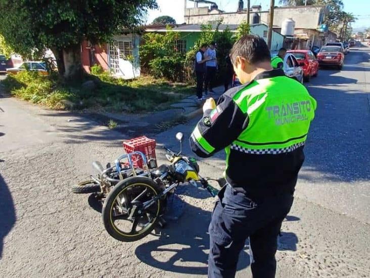 Choque en colonia Los Filtros de Córdoba deja un motociclista herido